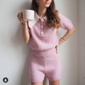 Zara Short Knit Jumpsuit Romper